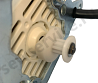 Мотор со шкивом 70Вт, 5000 об/мин (универсальное крепление) Aurora Bernina Janome HS0725CT