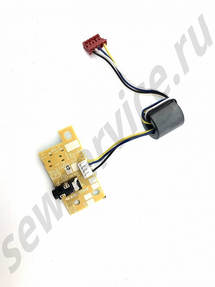 Разъём подключения педали с платой Brother XF2750101