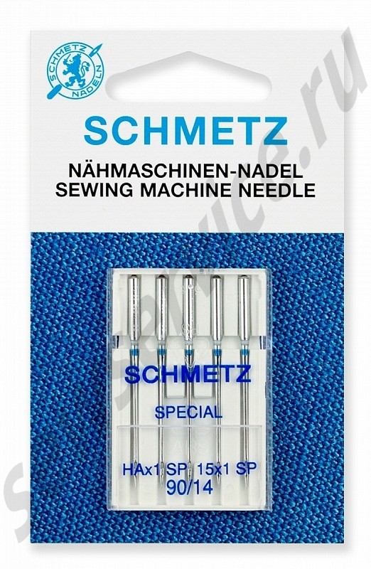 Иглы Супер Стретч № 90 (5 шт.) Schmetz 22:82.FB1.VDS
