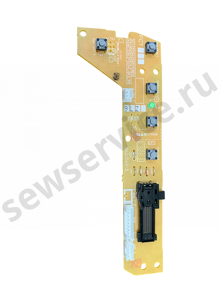 Плата регуляторов "Пуск" и "Обратный ход" (SSVR) Brother XG9595001