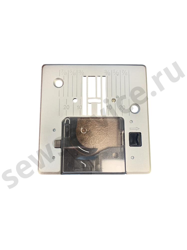 Игольная пластина в сборе с крышкой и фиксаторами Aurora H7A0155000-01
