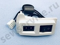 Кнопка вкл/выкл в сборе с разъемом