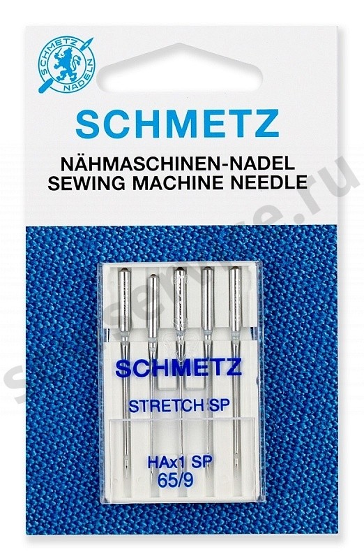 Иглы Супер Стретч № 65 (5 шт.) Schmetz 22:82.FB1.VJS