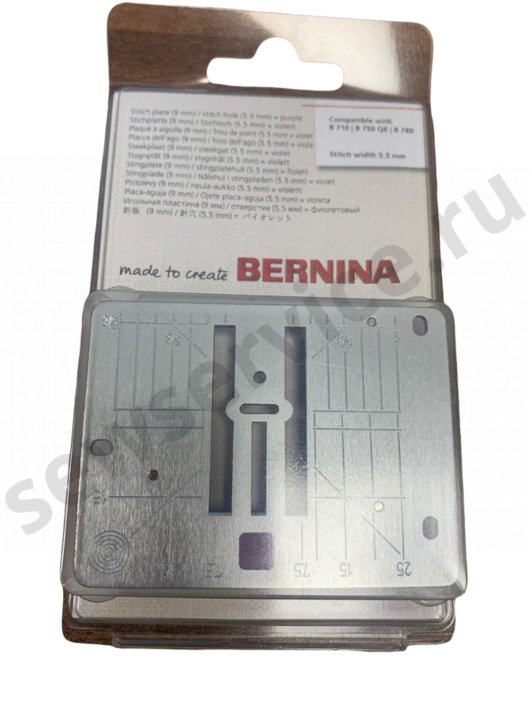 Игольная пластина стандартная Bernina 034019.70.00